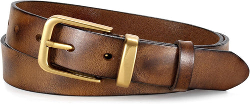 Brown Real Leather Belt