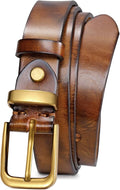 Brown Real Leather Belt